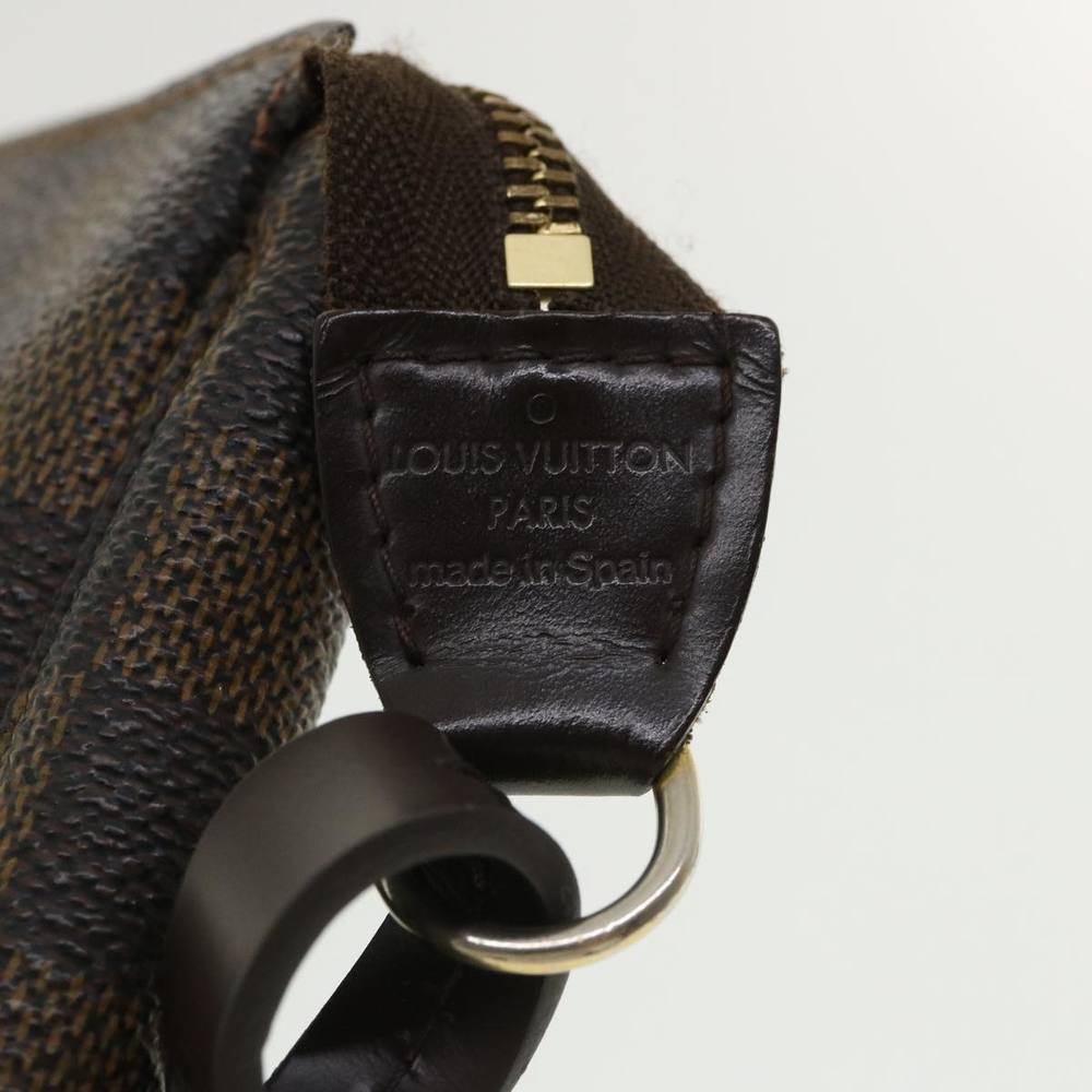 LOUIS VUITTON Damier Ebene Pochette Accessoires Pouch N41206 LV Auth jk832 - Picture 9 of 16